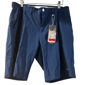 33,000ft Golf Short Blue 34W NWT Stretch Quick-Dry Breathable Clubhouse Active